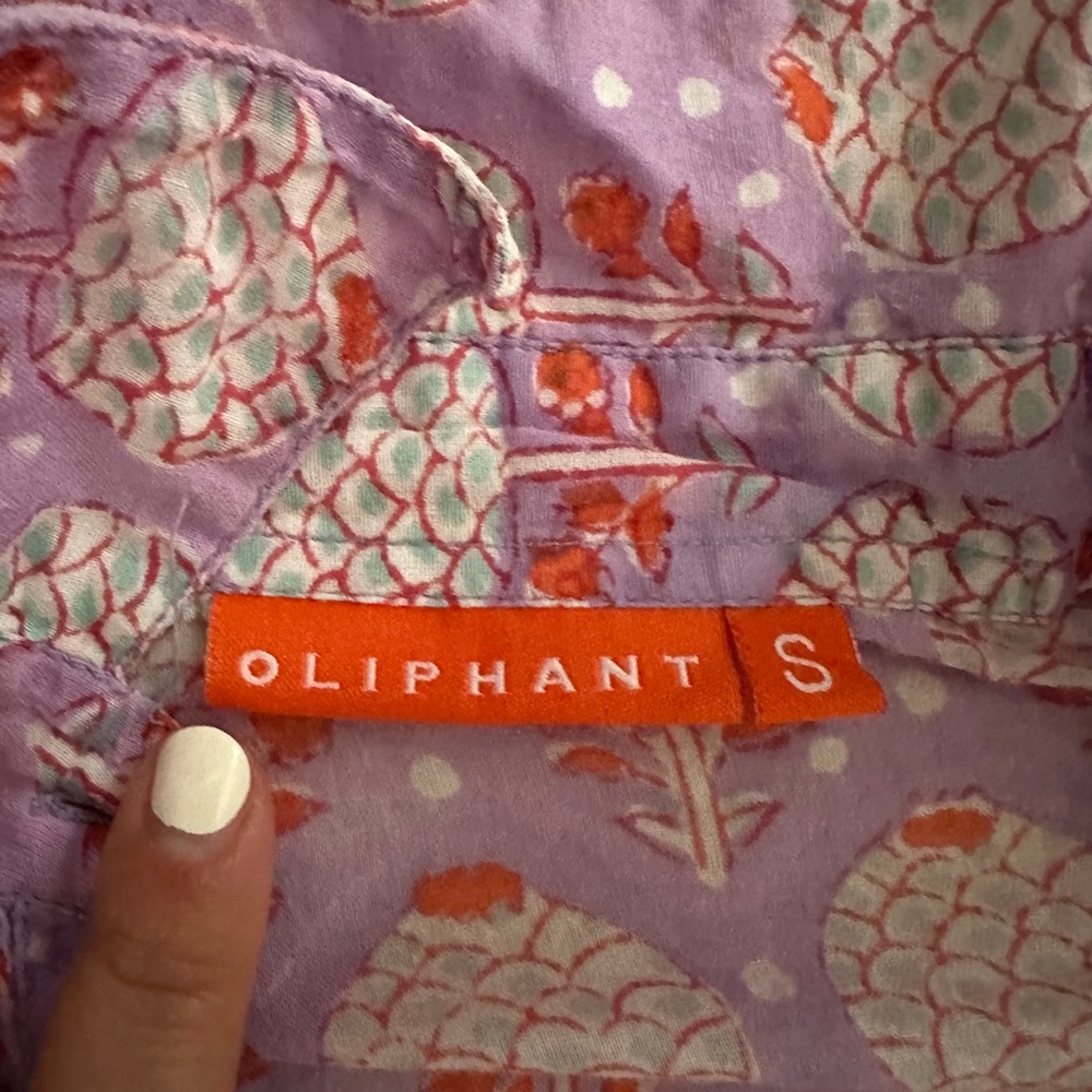 Oliphant coverup or shirt small - Picture 3 of 3